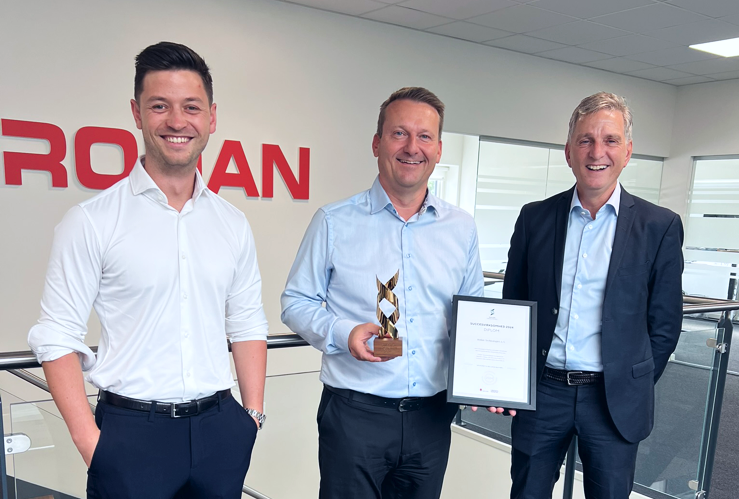 RODAN Technologies mottar Succesvirksomhed 2024-priset